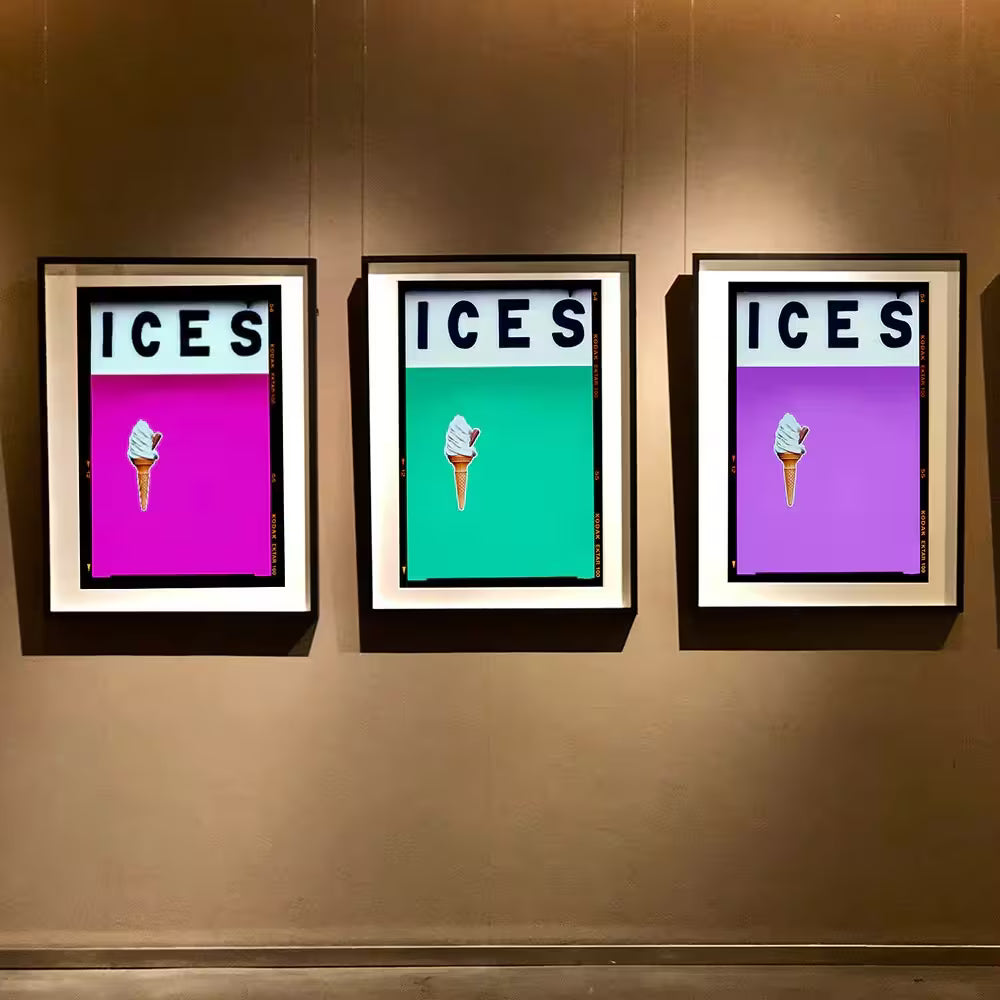 Richard Heeps Ices (Pink) in situ