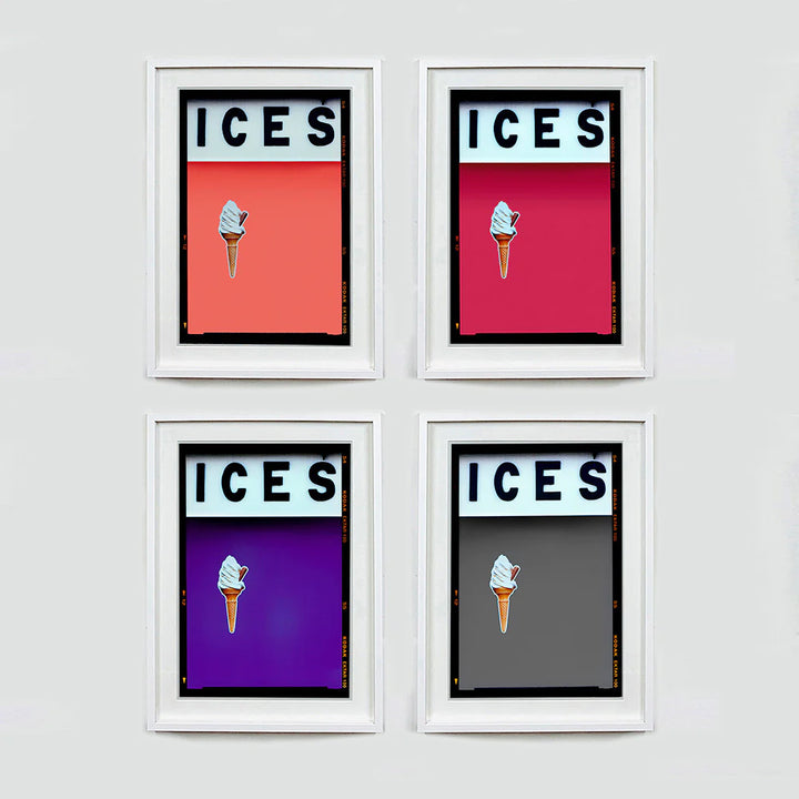 Four Ices hung together from Richard Heeps
