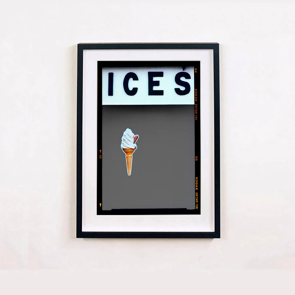 Ices Framed in Black Frame Richard Heeps