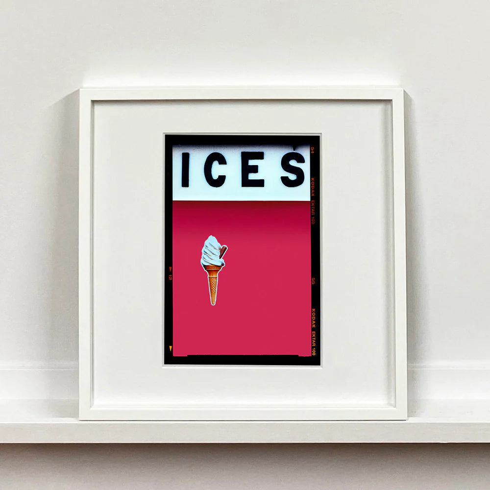 Ices Raspberry White Frame 