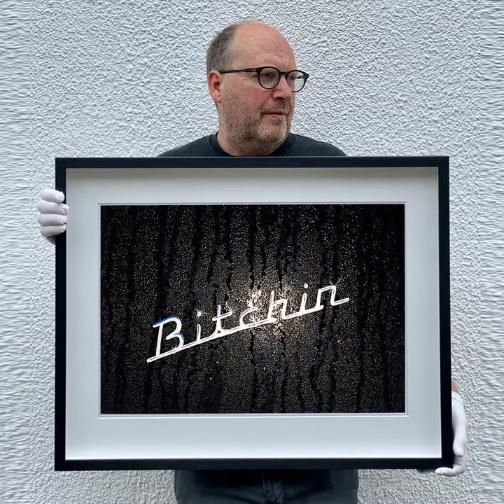 Richard Heeps holding Bitchin