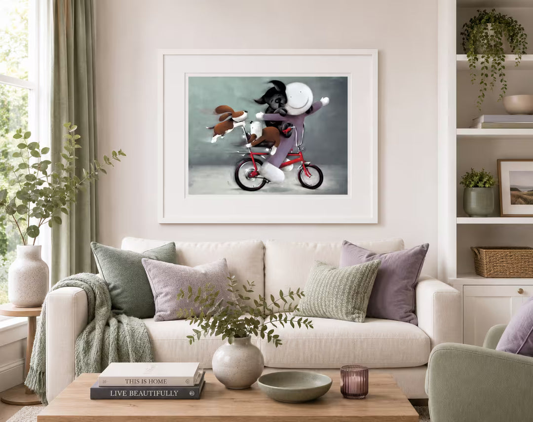 Doug Hyde Riding High in situ