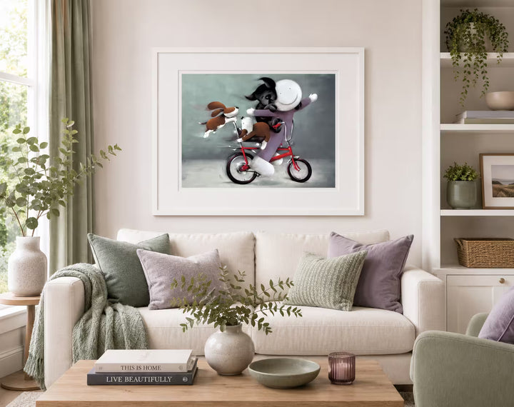 Doug Hyde Riding High in situ
