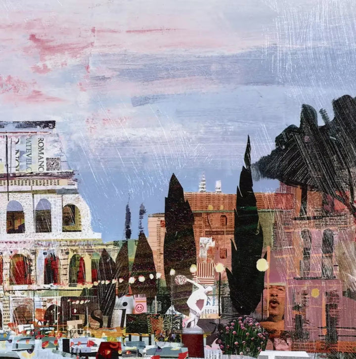 A close up of Tom Butler Rome Sweet Rome