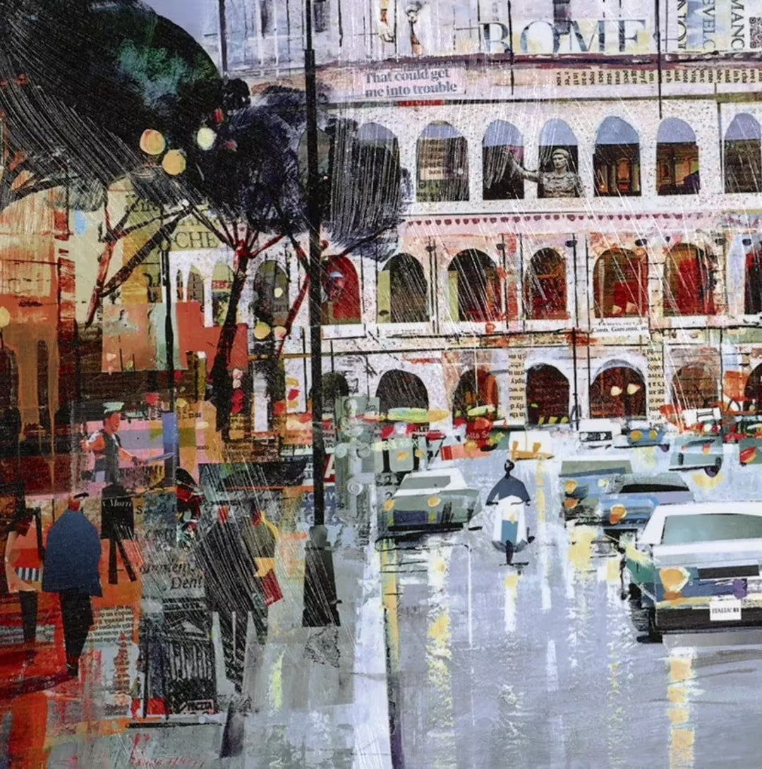 A close up of Tom Butler Rome Sweet Rome