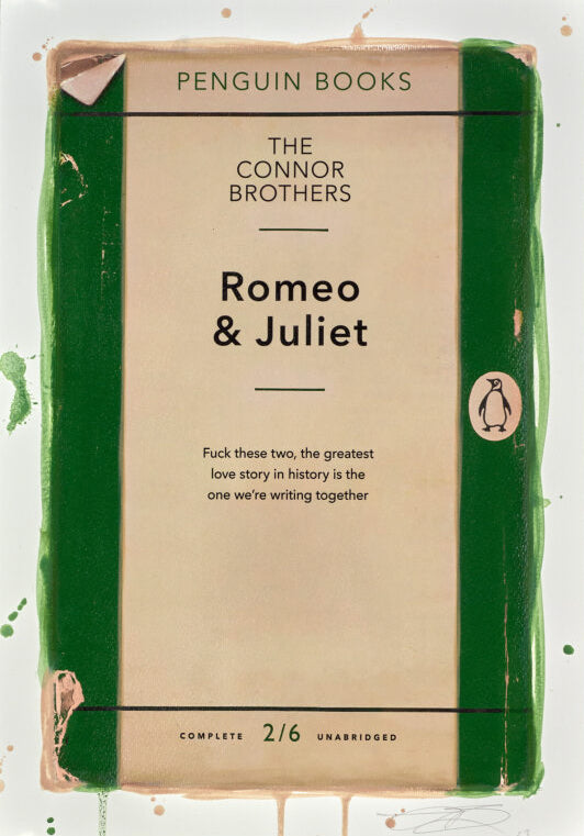 Romeo & Juliet hand finished edition from the Connor Brothers available at Startle 