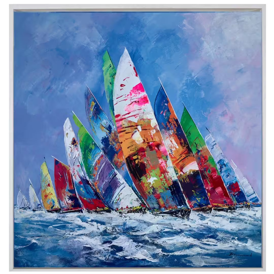 Sailing on the Wind III by Bernard