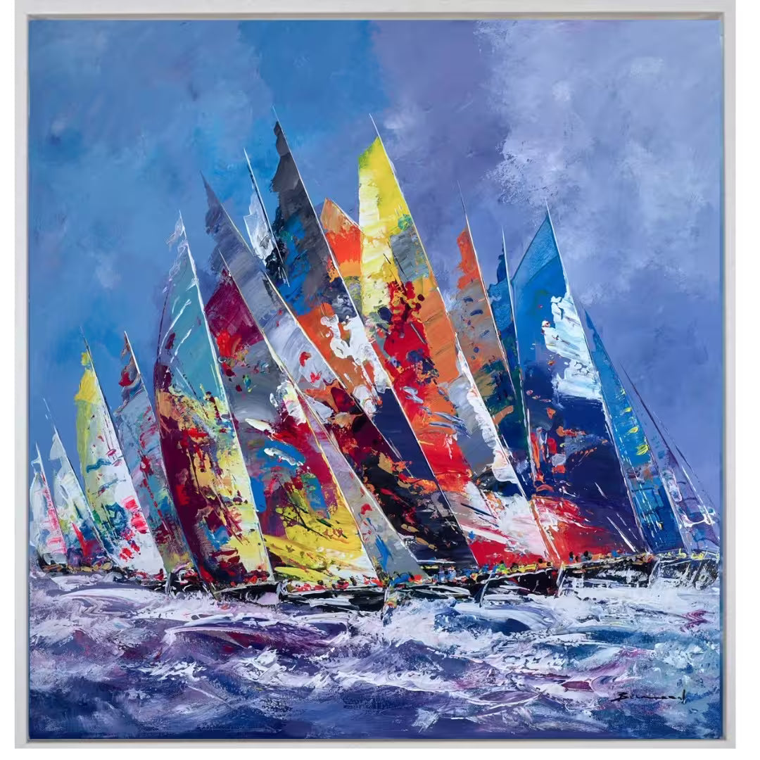Sailing on the Wind VI by Bernard