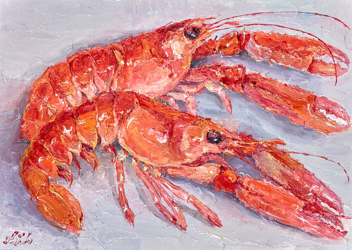 Scottish Langoustines by Lana Okiro