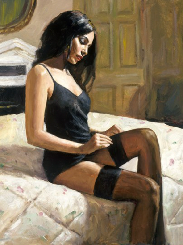 Kayleigh at the Ritz III by Fabian Perez