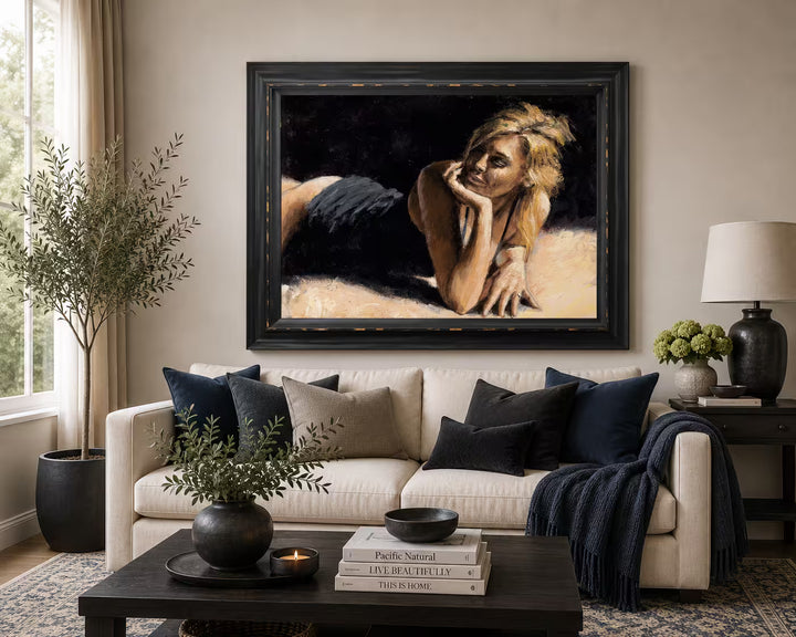 Fabian Perez Second Blonde in situ