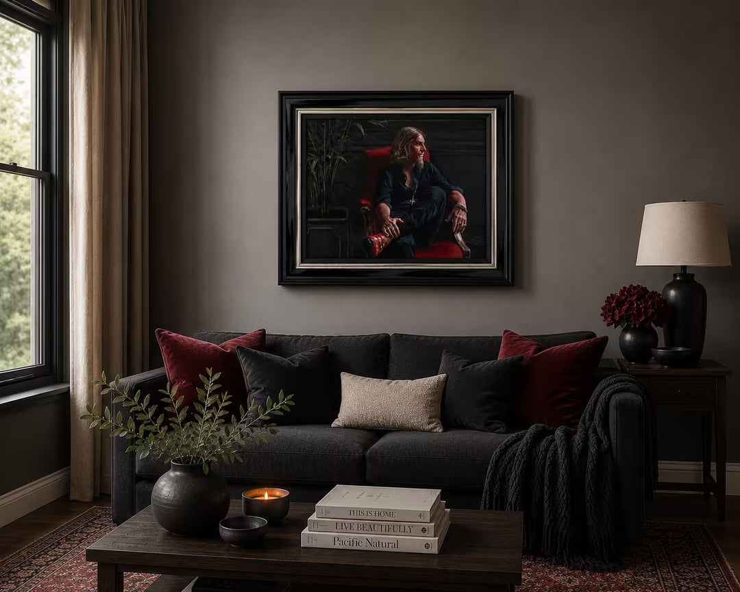 Fabian Perez Self Portrait 20 Years in situ