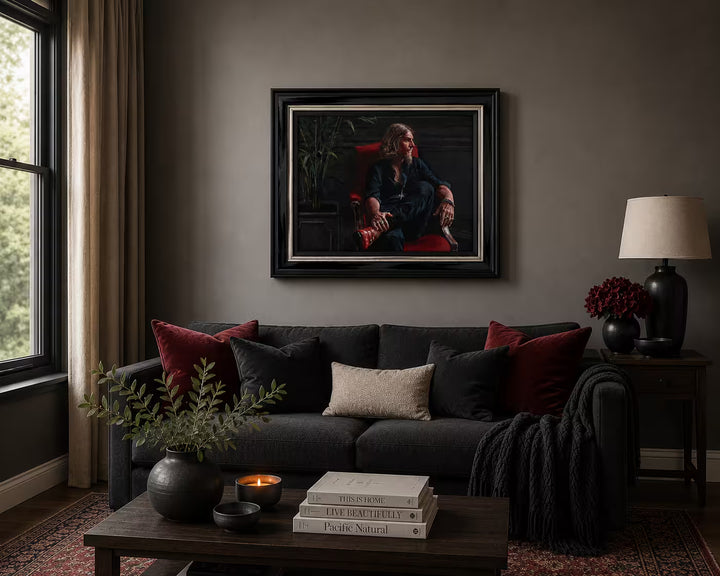 Fabian Perez Self Portrait 20 Years in situ