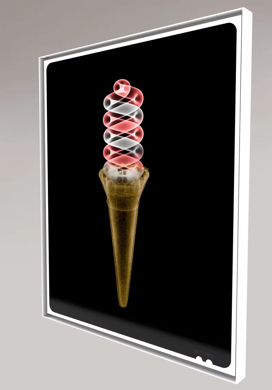 Nick Veasey Soft Serve (Exclusive Edition) in situ