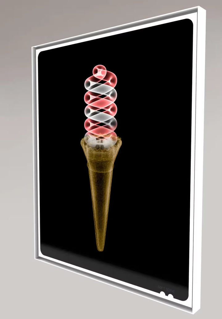 Nick Veasey Soft Serve (Exclusive Edition) in situ
