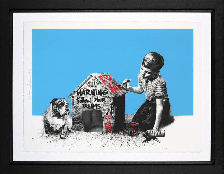 Spot's House - Blue by Mr Brainwash | Available from Startle