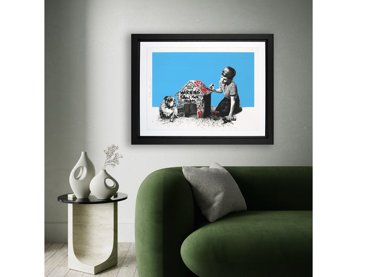 Spot's House - Blue by Mr Brainwash | Available from Startle