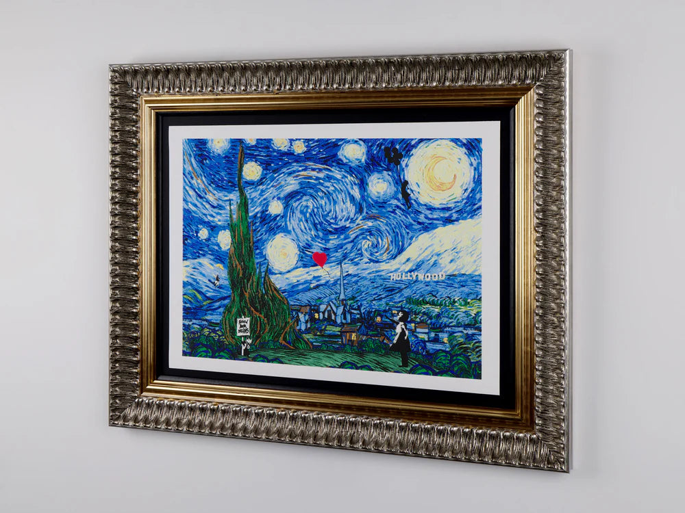 Starry Nights, Hollywood by Mr Brainwash