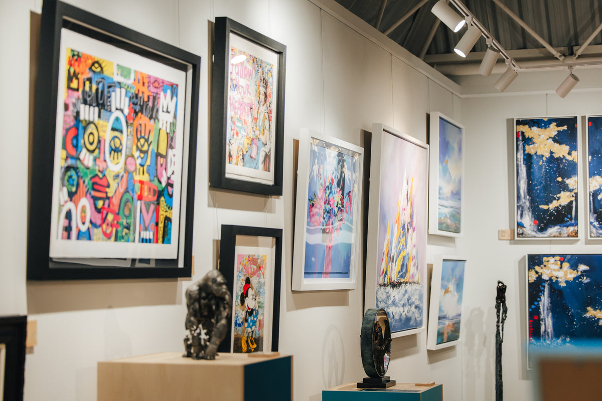 Inside Startle Norwich gallery