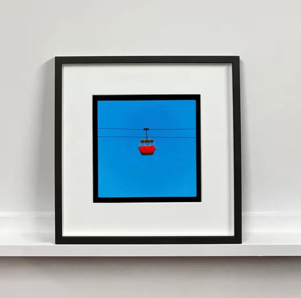 Richard Heeps Summit Cable Car Red framed
