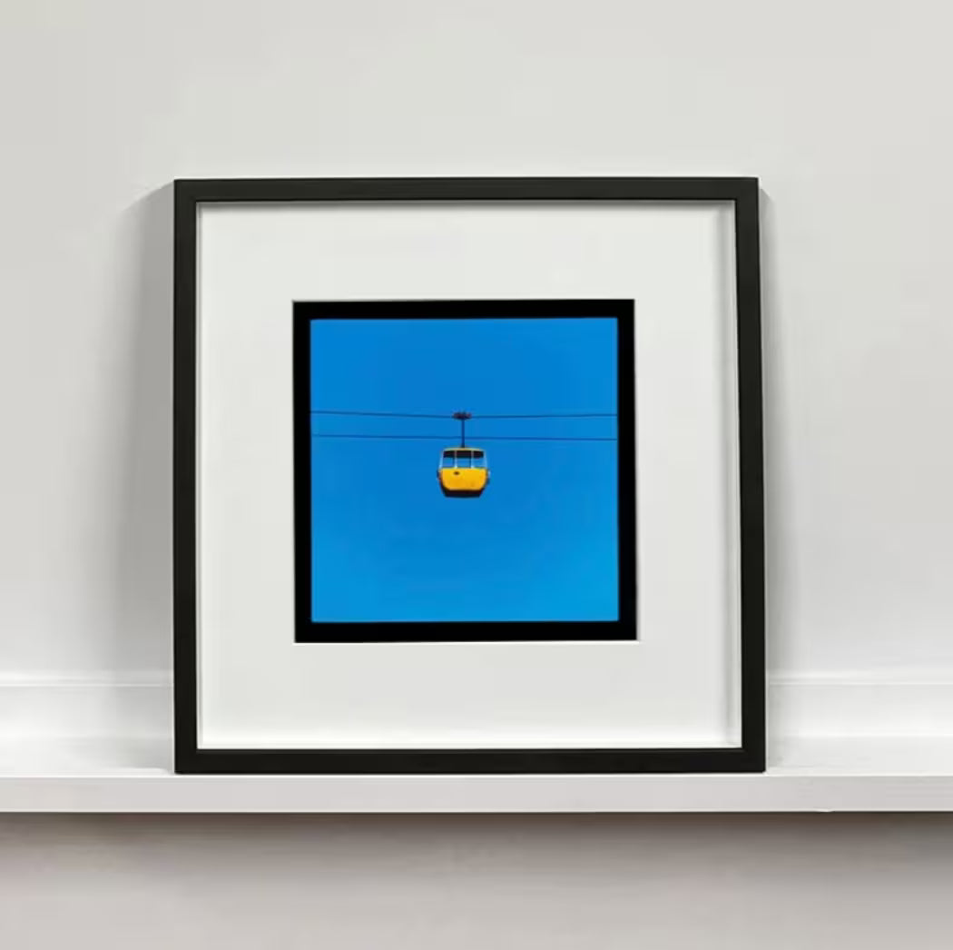 Richard Heeps Yellow Summit Cable Car Framed