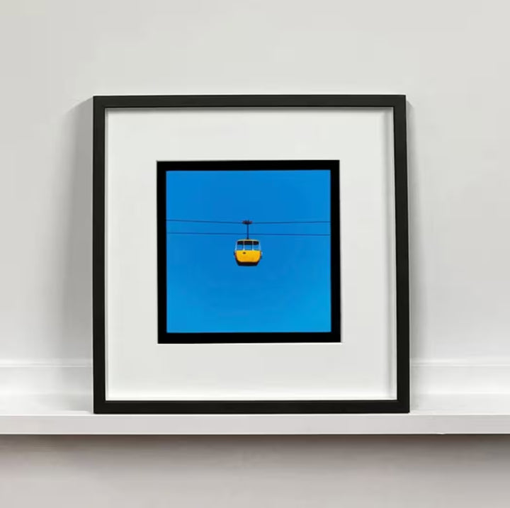 Richard Heeps Yellow Summit Cable Car Framed
