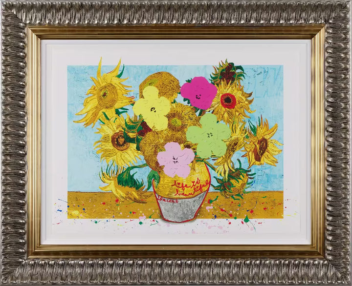 Sunflowers Reimagined by Mr Brainwash