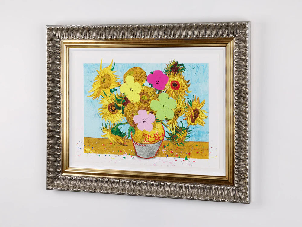 Sunflowers Reimagined by Mr Brainwash
