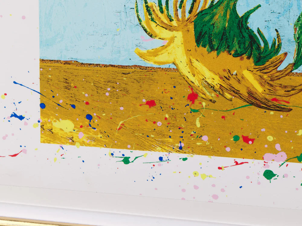 Sunflowers Reimagined by Mr Brainwash