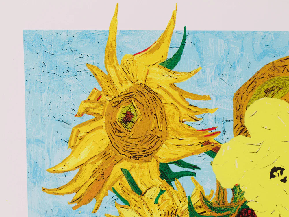 Sunflowers Reimagined by Mr Brainwash