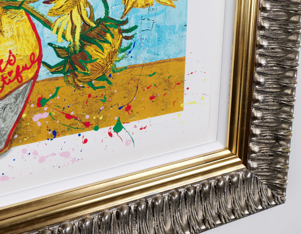 Sunflowers Reimagined by Mr Brainwash