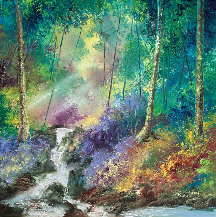 Sunlight through the Trees II by Philip Gray