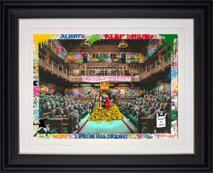 Swinging the Truth (Original) by Mr Brainwash