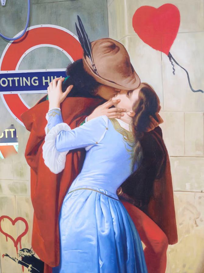 The Kiss by Leo Manelli