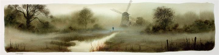 The Old Mill (Original Study) by John Waterhouse
