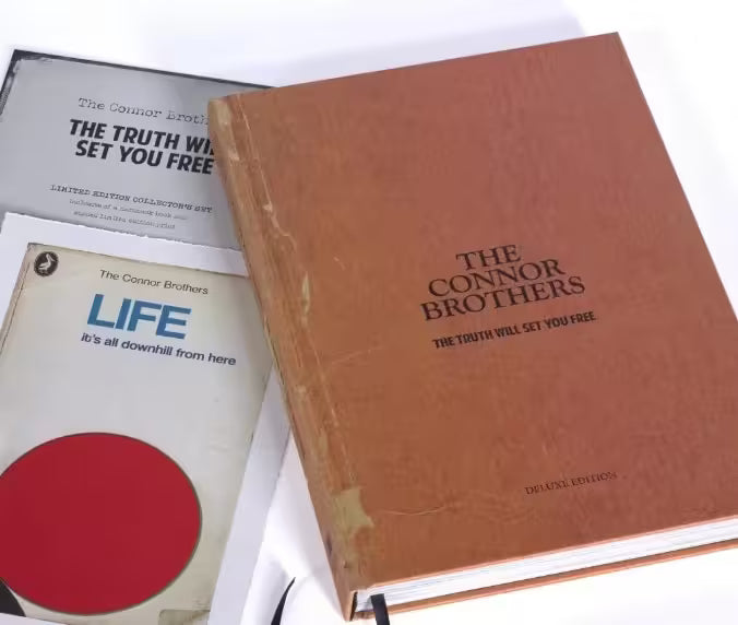 A book by The Connor Brothers, the title is The truth Will Set You Free (Deluxe)