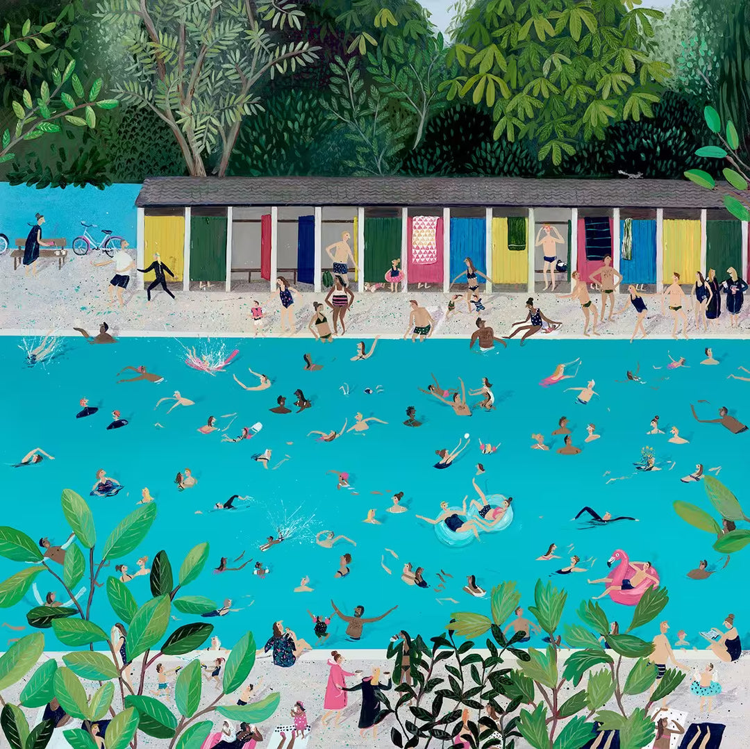 Tooting Bec Lido by Jenni Murphy
