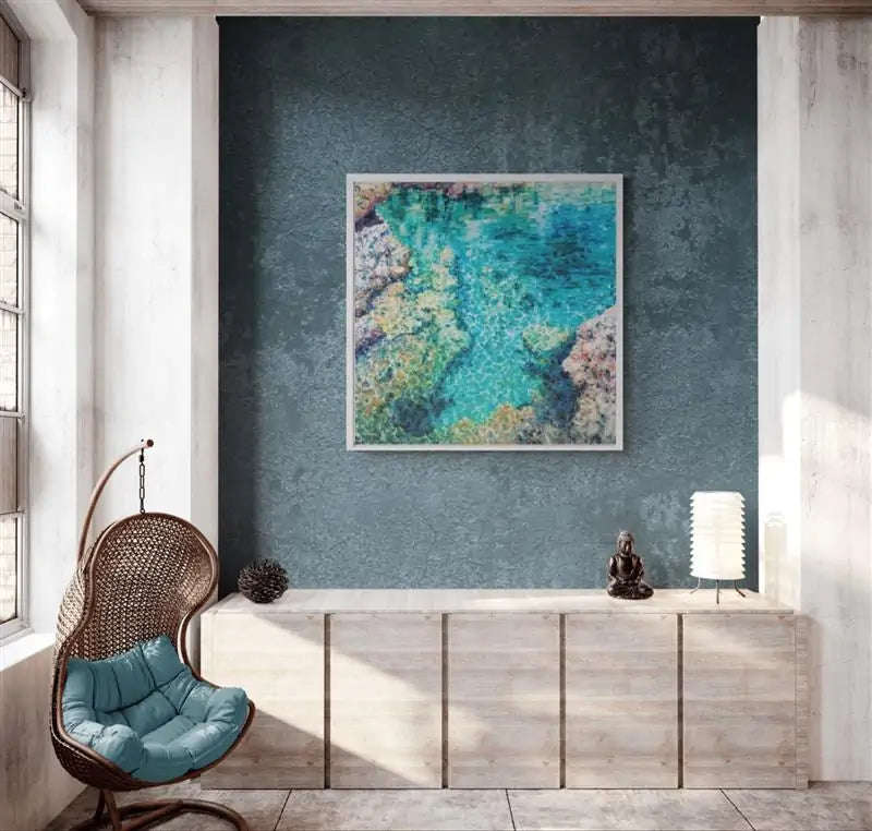 Towards the Deep by Antonio Sannino in a modern interior available at Startle