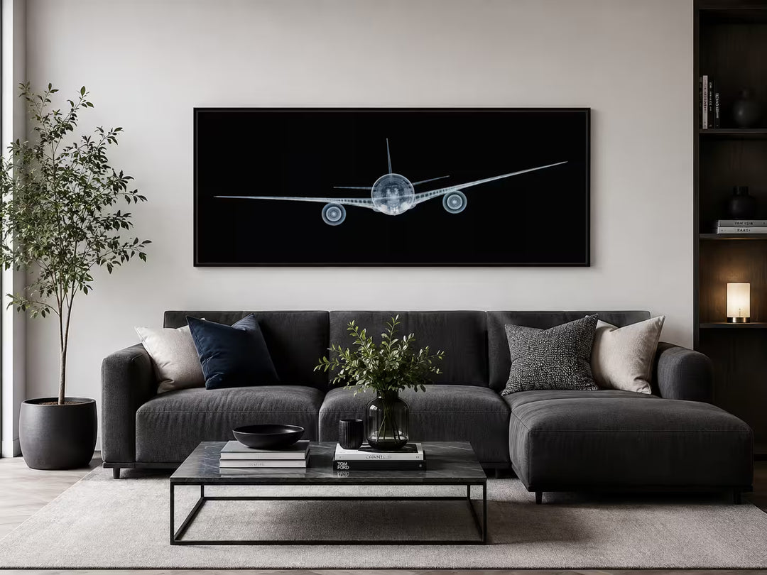 Nick Veasey Veasey Jet in situ