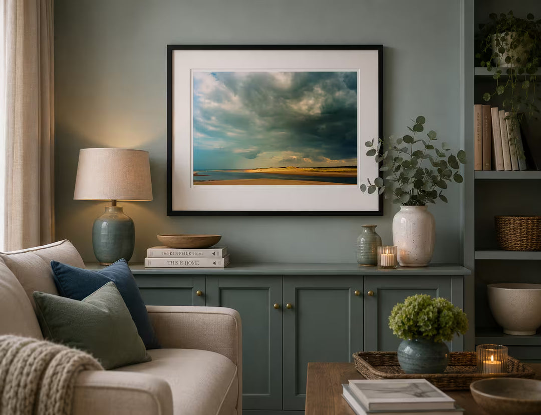 Richard Heeps View From Scolt Head in situ