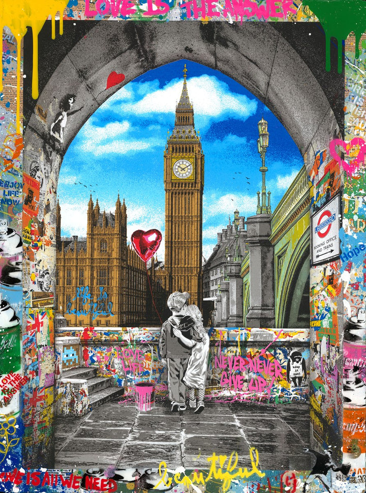 Together We Dream (Original) by Mr Brainwash