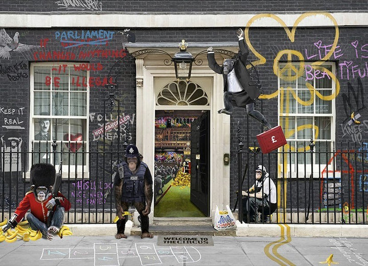 Welcome to the Circus by Mr Brainwash available from Startle