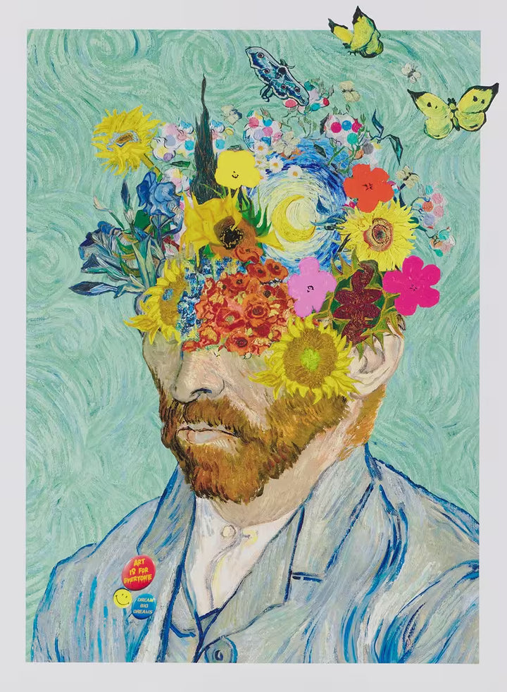 Where Ideas Flower by Mr Brainwash