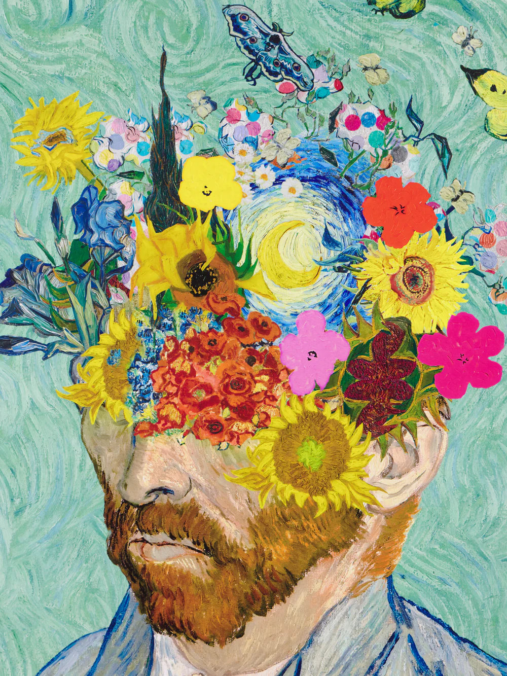 Where Ideas Flower by Mr Brainwash