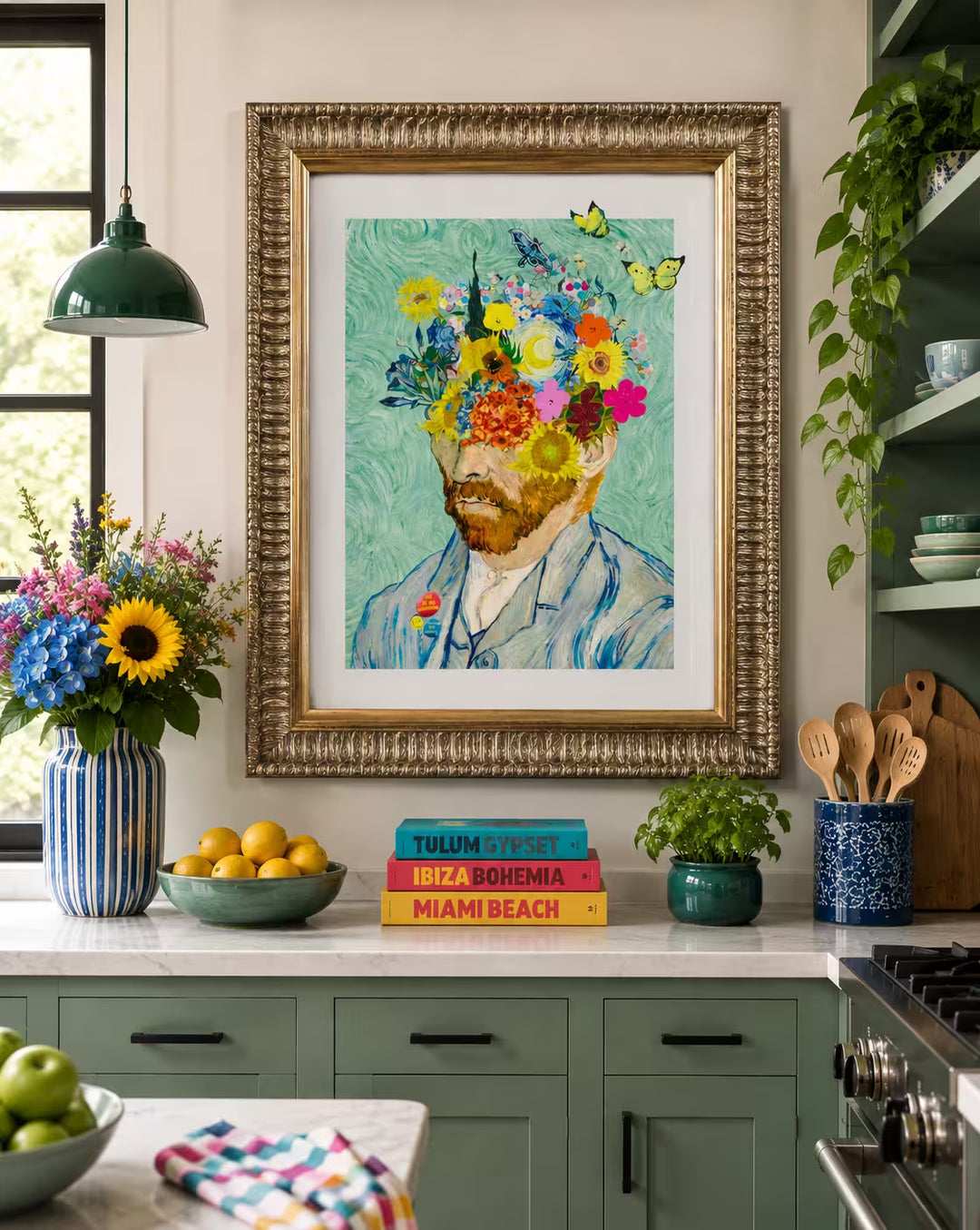 Mr Brainwash Where Ideas Flower in situ