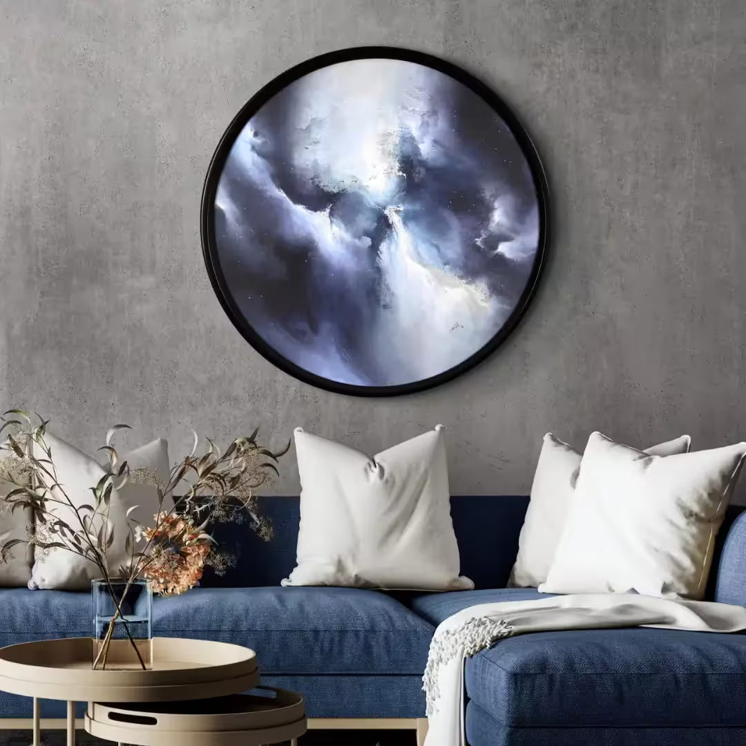 Where Light Begins by Simon Kenny in a modern living room interior