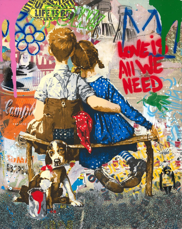 Work Well Together (Original) by Mr Brainwash