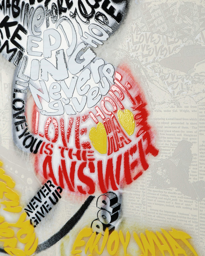 Written in Love by Mr Brainwash