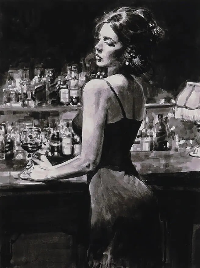 Yelena At Las Brujas by Fabian Perez