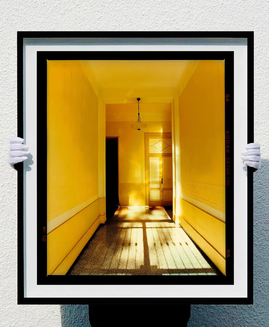 Richard Heeps holding Yellow Corridor Day, Milan, 2019